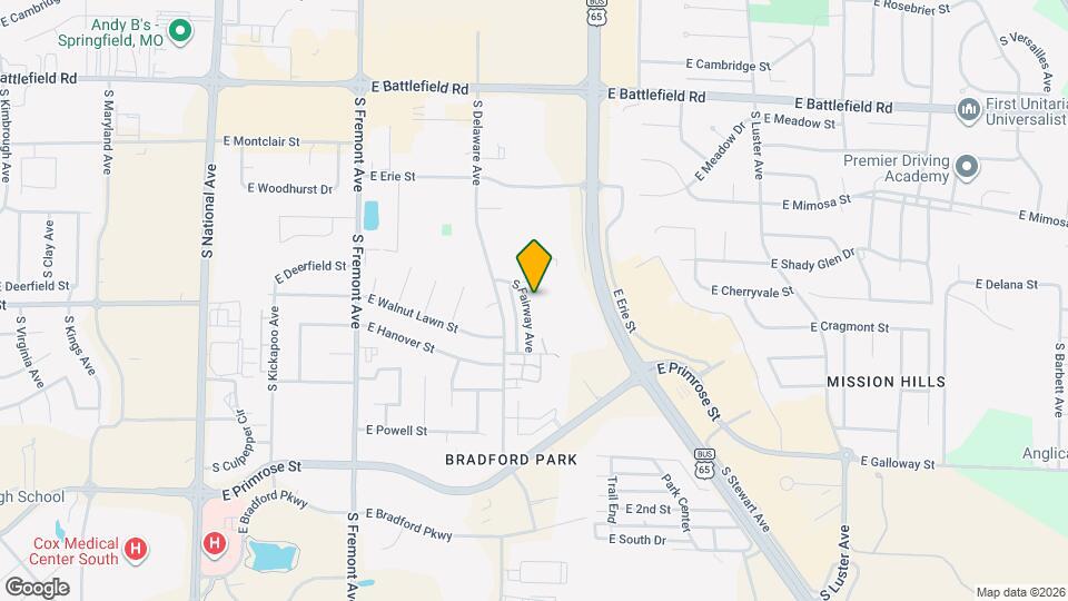 3348 S Fairway Ave Map and Location Details