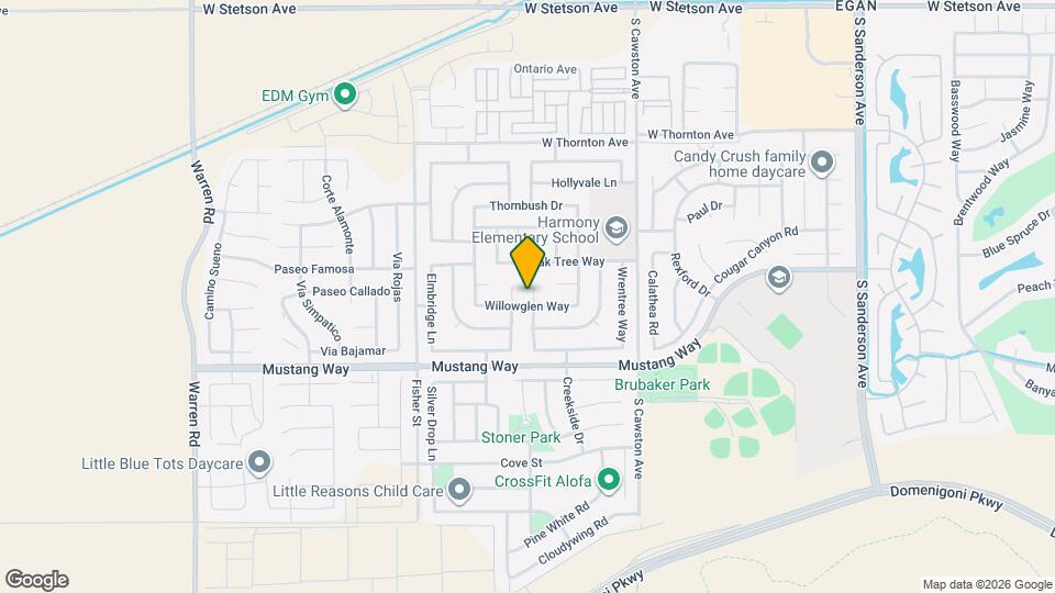 1605 Stoneside Dr Map and Location Details