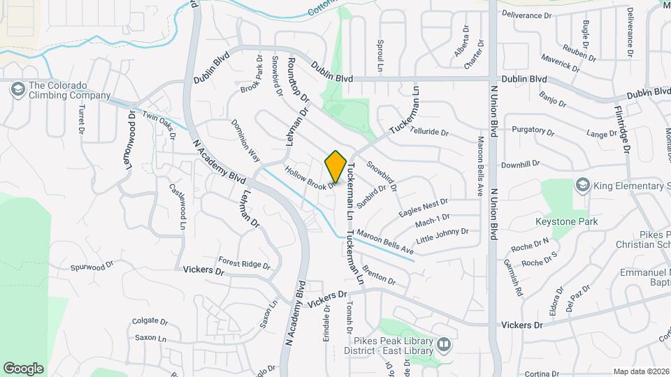 6161 Kingdom View Map and Location Details