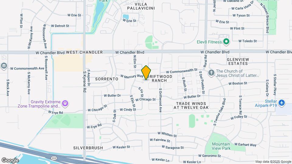 80 S Pineview Pl Map and Location Details