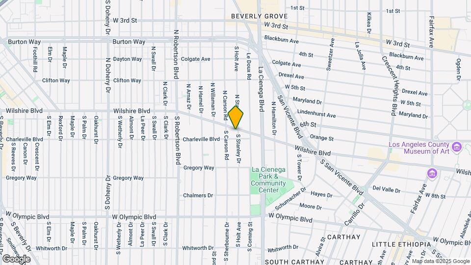 8600 Wilshire Blvd Map and Location Details