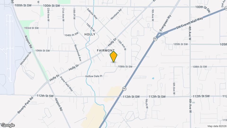 10720 Washington Way Map and Location Details