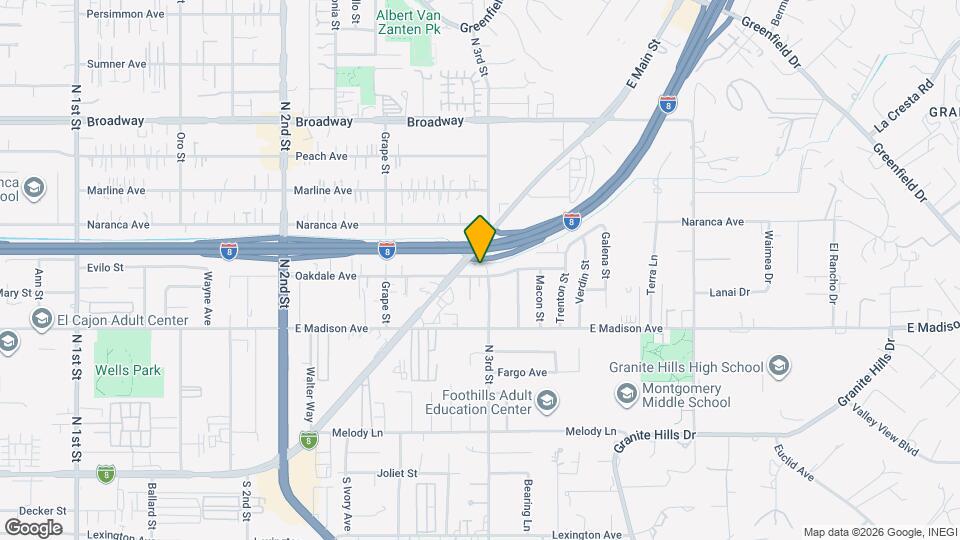 1496 Oakdale Ave, Unit 2 Map and Location Details