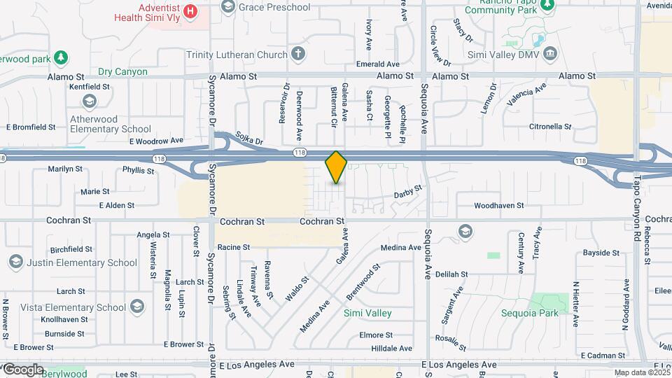 3079 Harrison Ln Map and Location Details