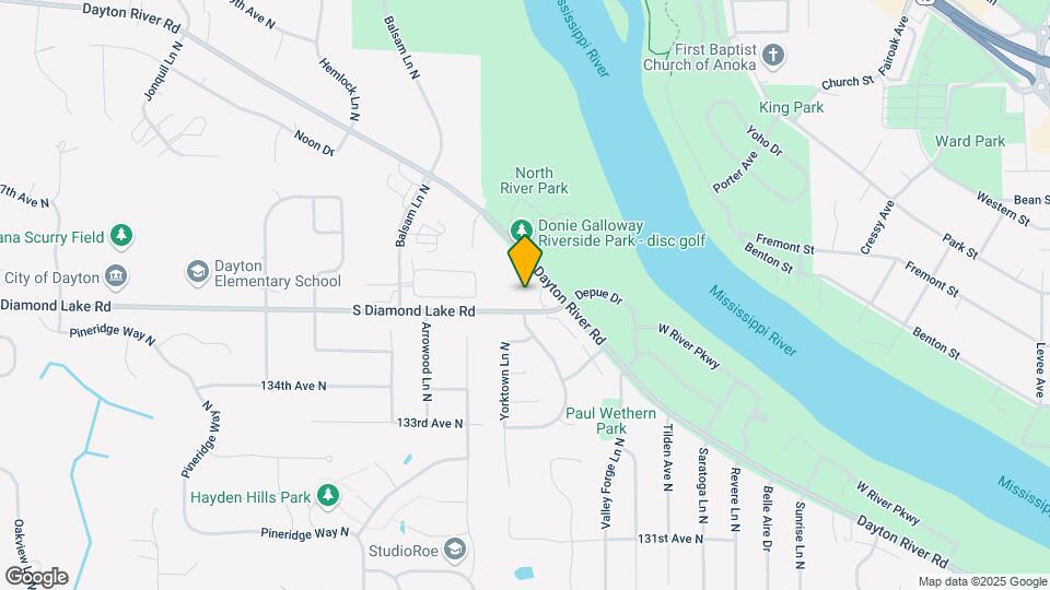 1317 S Diamond Lake Rd Map and Location Details