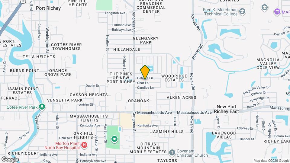 6551 Char Ln Mapa y Detalles de la Ubicación