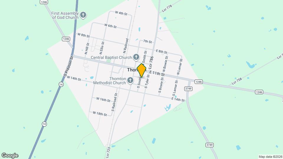 300 E 12th St Map and Location Details