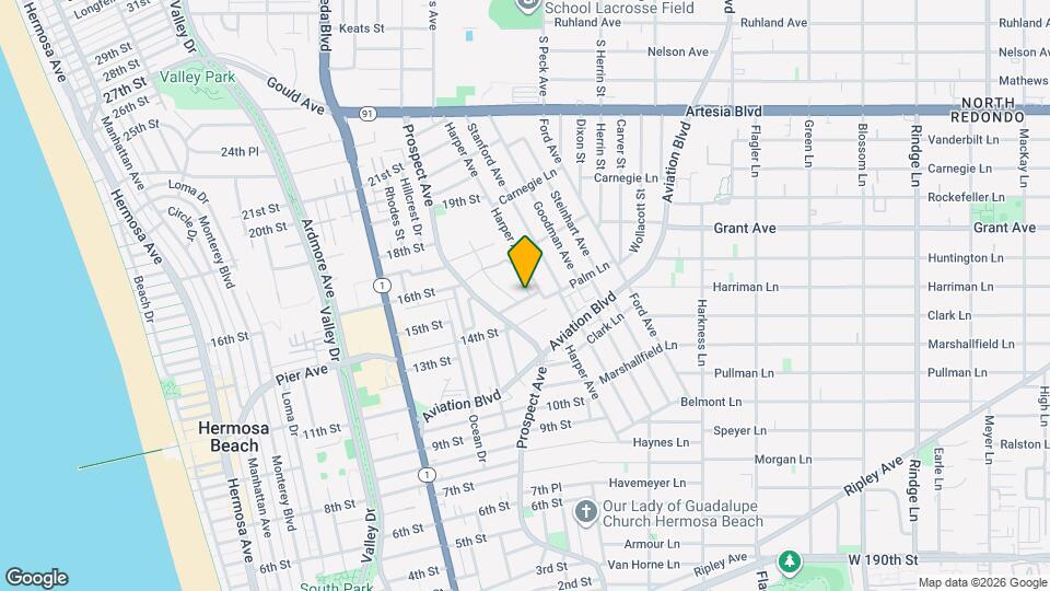 1501 Silver St Mapa y Detalles de la Ubicación