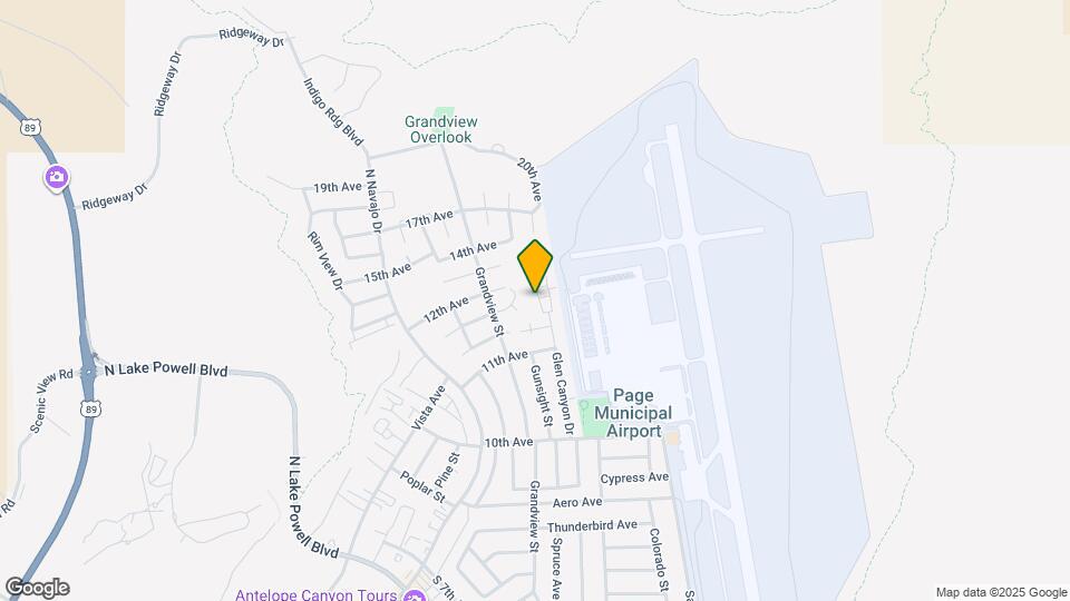 1200 Glen Canyon Dr Map and Location Details