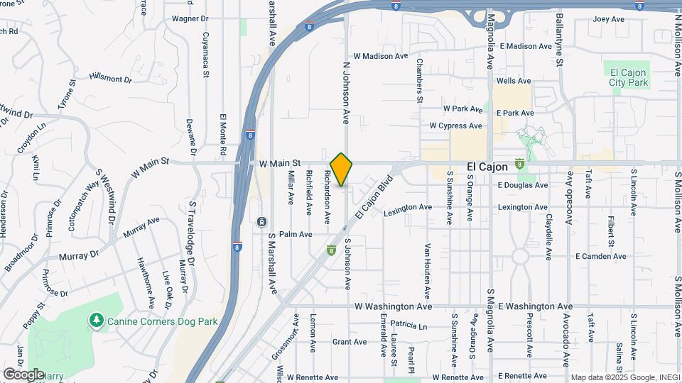 214 S Johnson Ave, Unit 201 Map and Location Details