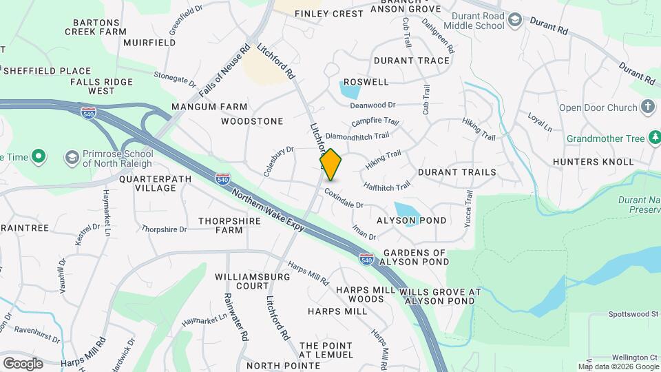 2405 Coxindale Dr Map and Location Details