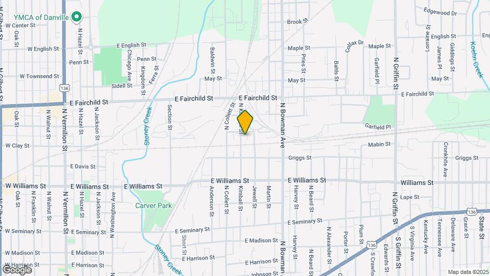 725 N Kimball St Map and Location Details