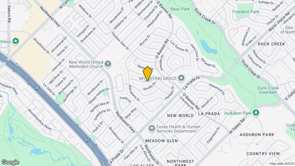 608 San Carlos Dr Map and Location Details