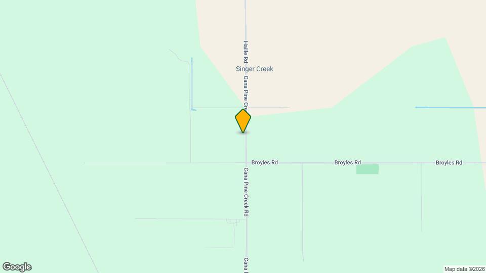 15451 Cana Pine Creek Rd Map and Location Details