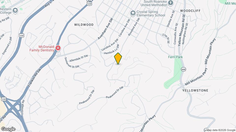 3125 Stoneridge Rd SW Map and Location Details