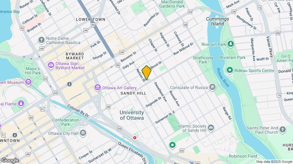 Laurier Apartments Map and Location Details