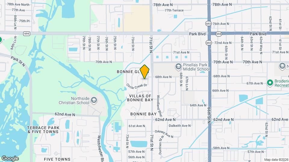 6747 Deer Pond Ln Mapa y Detalles de la Ubicación