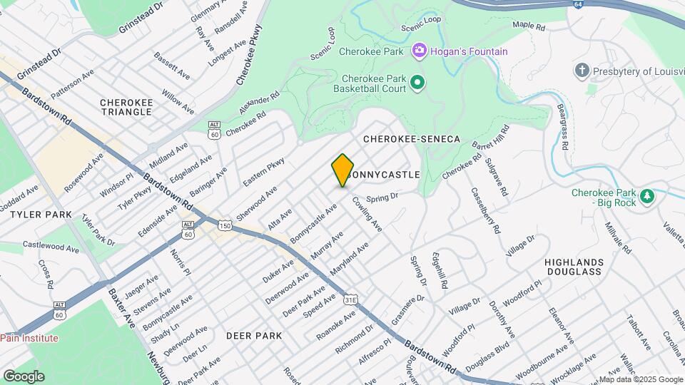 2159 Bonnycastle Ave Mapa y Detalles de la Ubicación