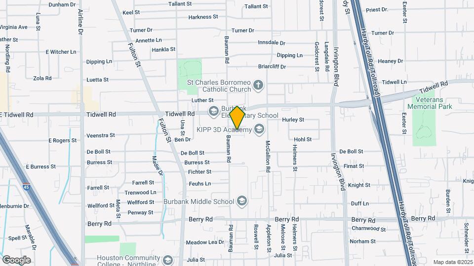317 Charlock St Map and Location Details