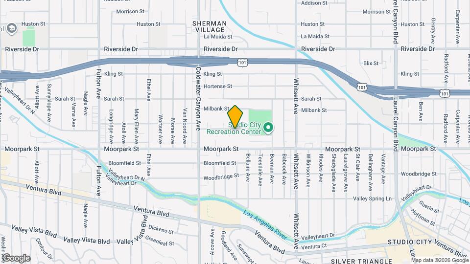 12740 Landale St Map and Location Details