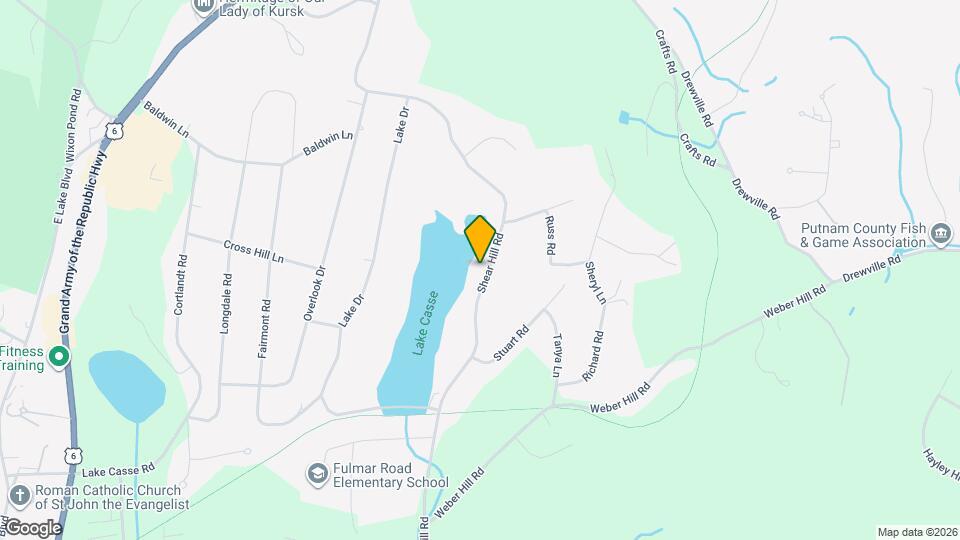 155 Shear Hill Rd Map and Location Details