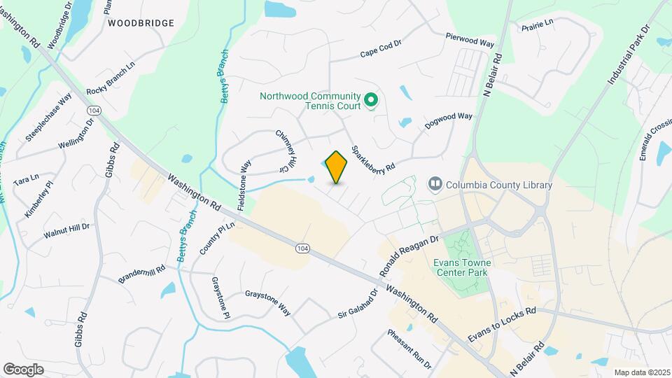 861 Pawley Ct Map and Location Details