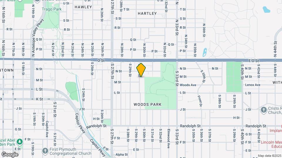 244 S 30th St Map and Location Details