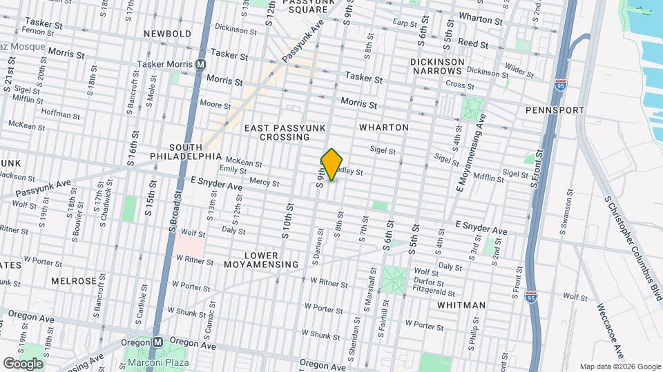 2011 S Darien St Map and Location Details