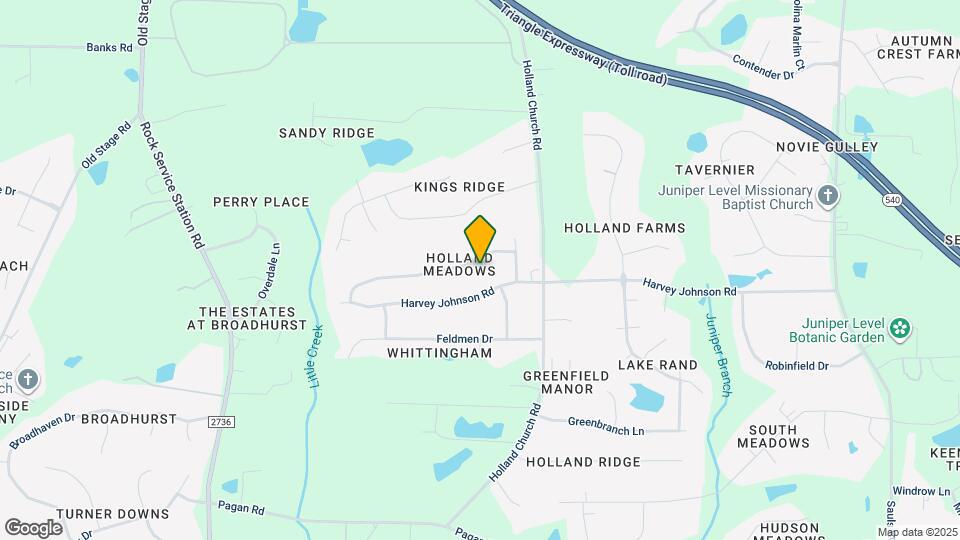 1321 Woodline Dr Map and Location Details