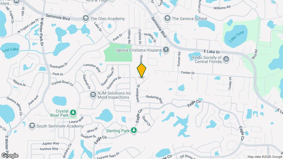 1304 Sterling Oaks Dr Map and Location Details