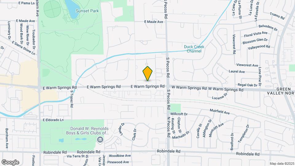 3281 Montecito Dr Map and Location Details