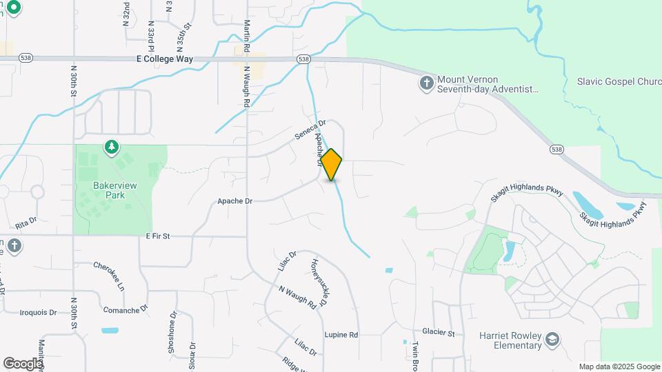 1114 Pawnee Ln, Unit Black Swan Map and Location Details