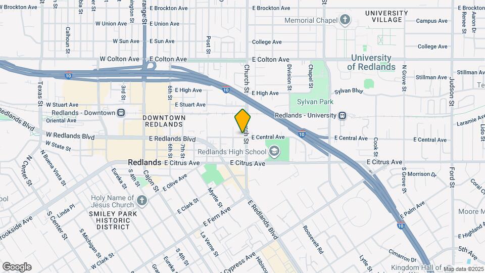 203 Church St, Unit 203 Map and Location Details