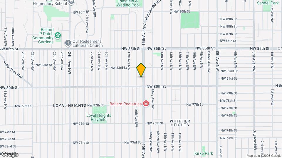 8025 15th Ave NW Mapa y Detalles de la Ubicación
