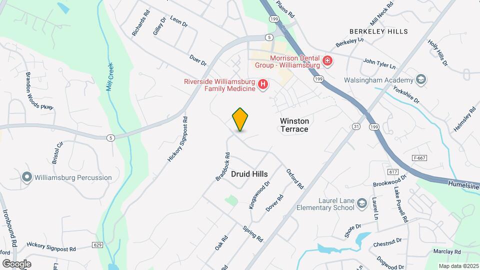 219 Oxford Rd Map and Location Details