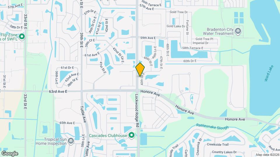 6222 45th Ln E Map and Location Details