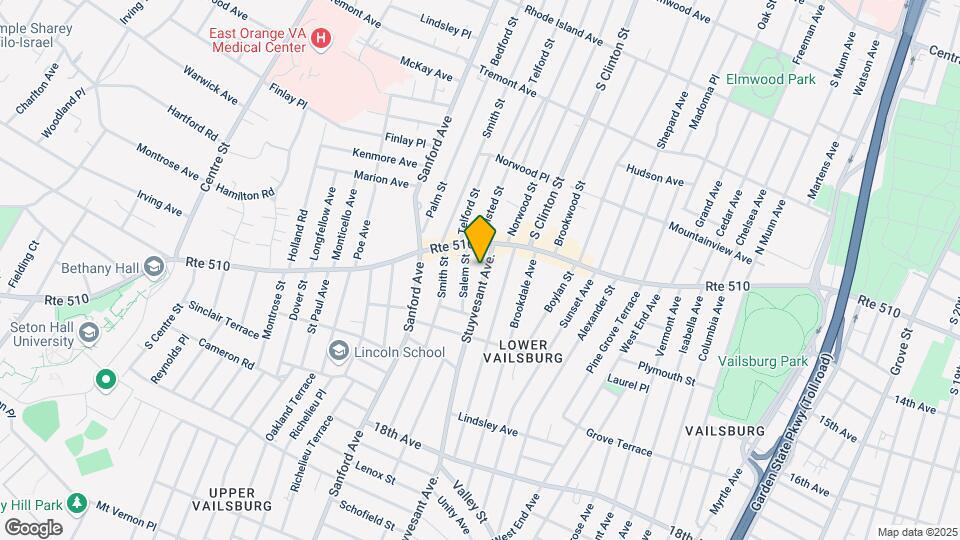 25 Stuyvesant Ave Map and Location Details