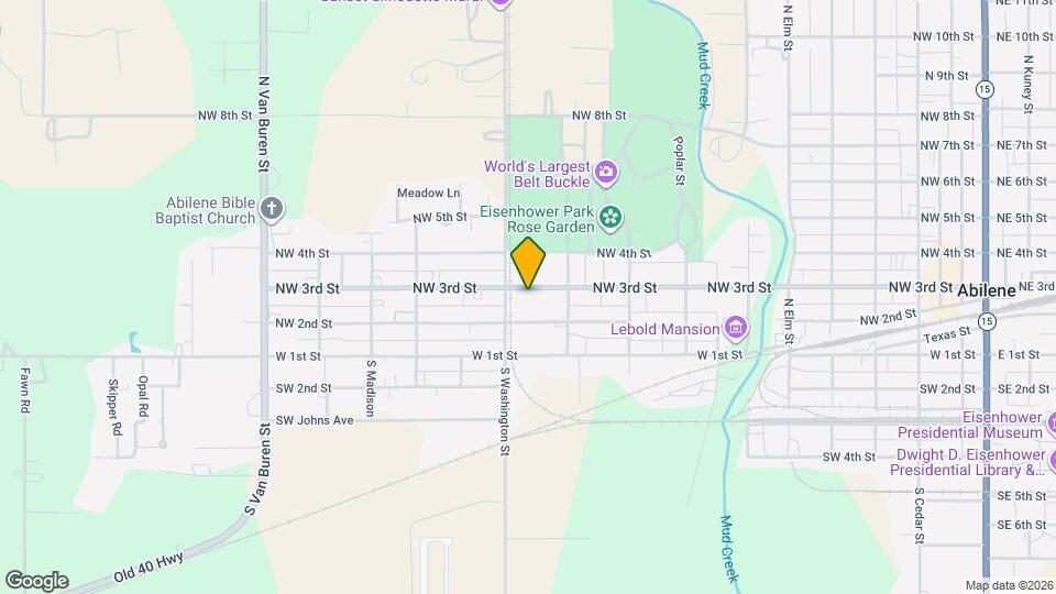 1113 NW 3rd St Map and Location Details