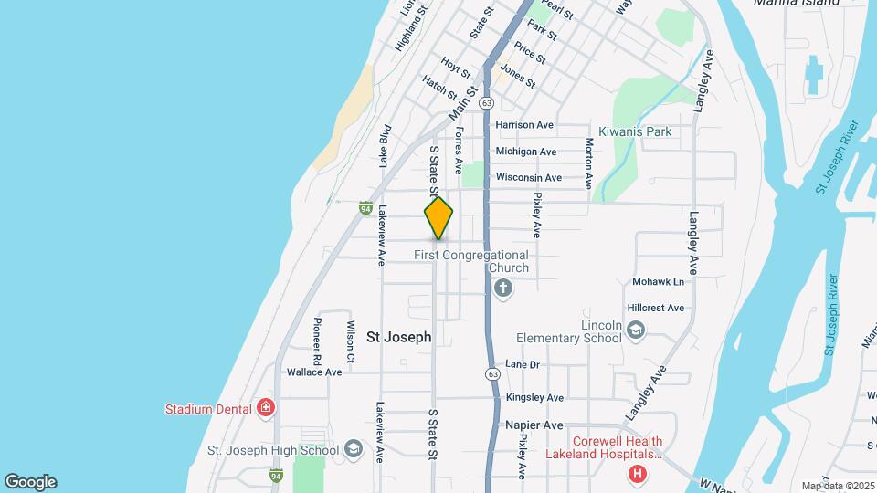 602 Howard Ave Mapa y Detalles de la Ubicación