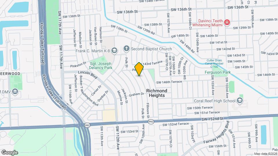 14560 Fillmore St Map and Location Details