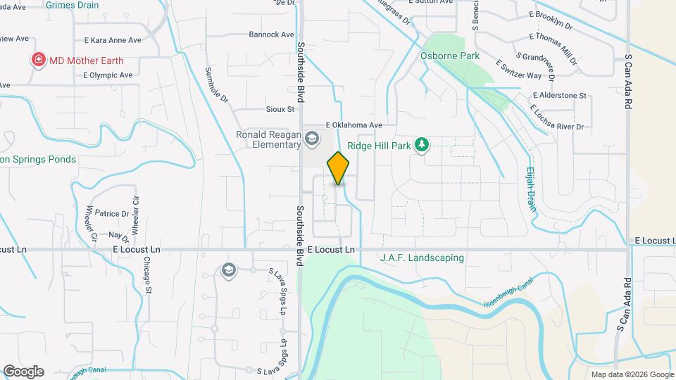 3528 S Big Springs Way Map and Location Details