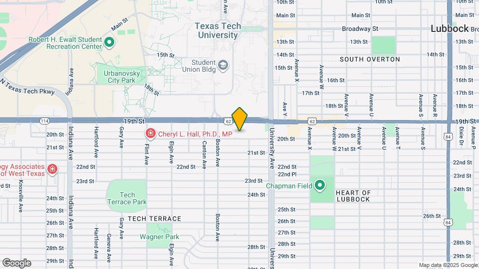 2610 20th St Map and Location Details