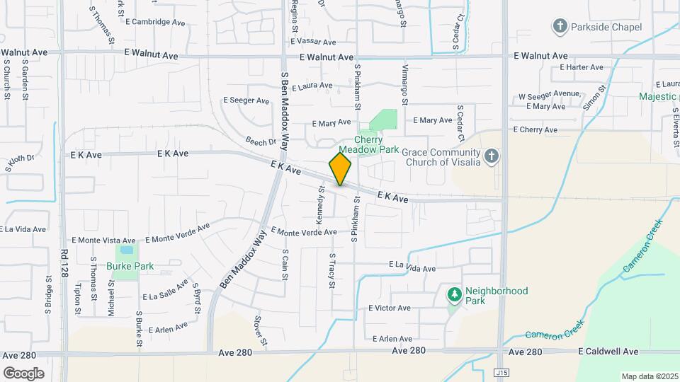 1938 E Country Ave Map and Location Details