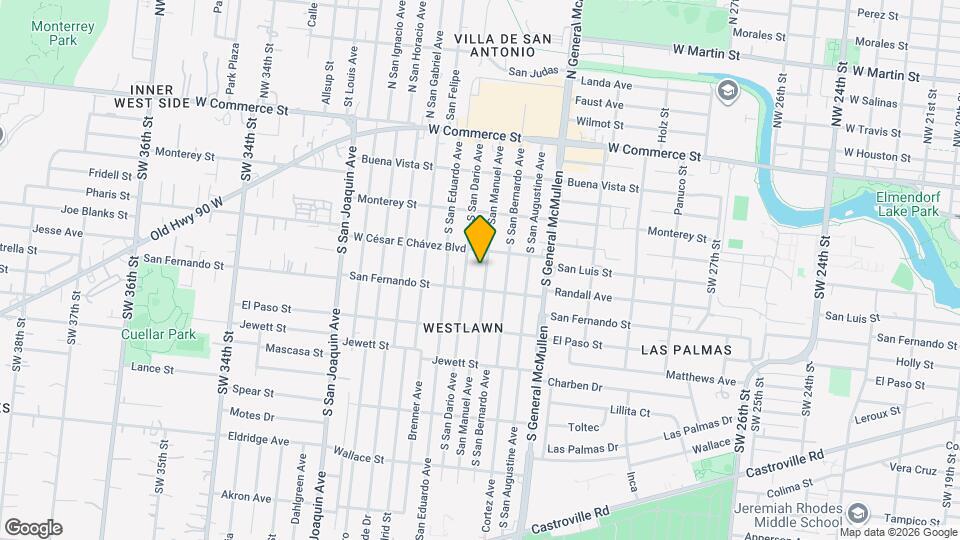 419 San Manuel Ave Map and Location Details