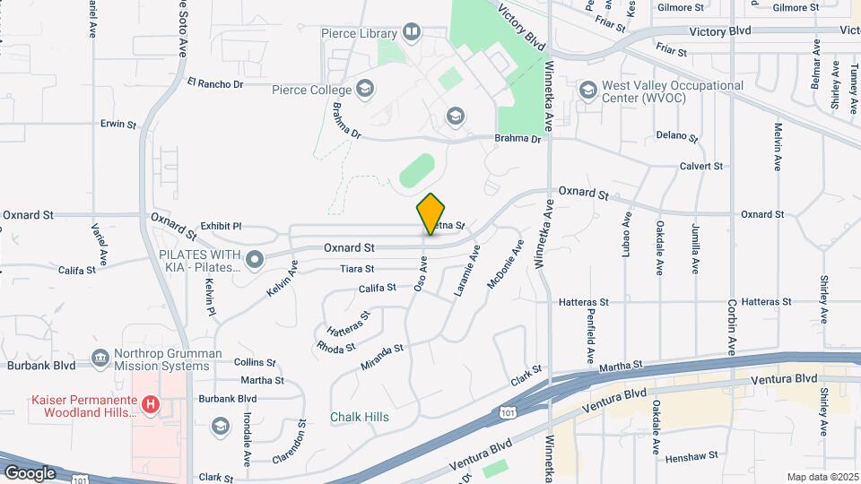 20335 W Oxnard St Map and Location Details