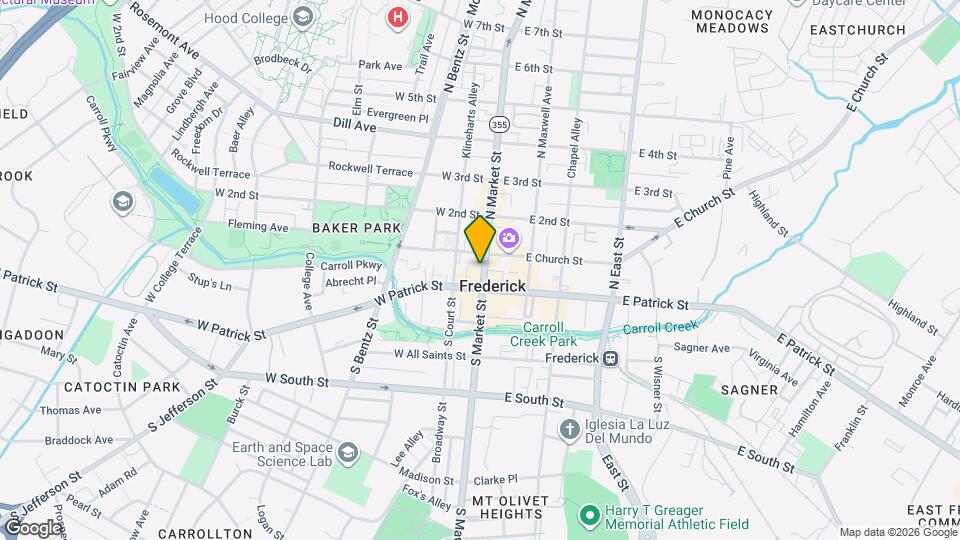 25 N Market St Mapa y Detalles de la Ubicación