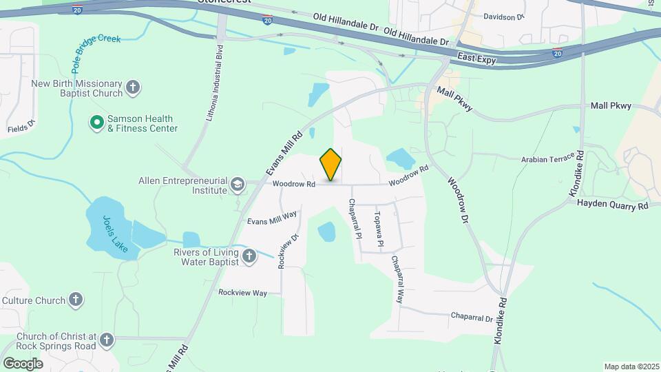 6557 Woodrow Rd Map and Location Details