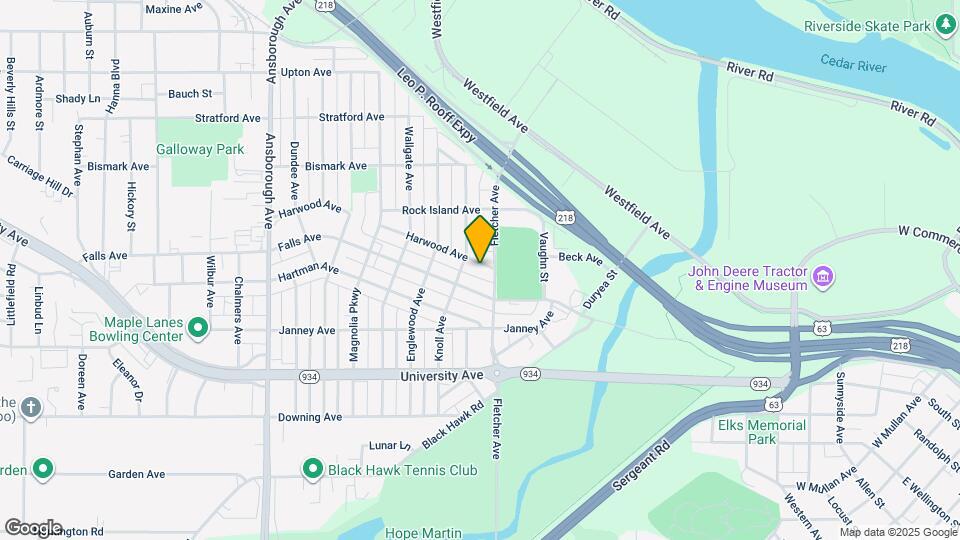 115 Harwood Ave Mapa y Detalles de la Ubicación