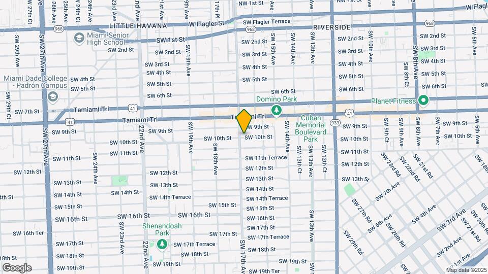 1684 SW 10th St Map and Location Details