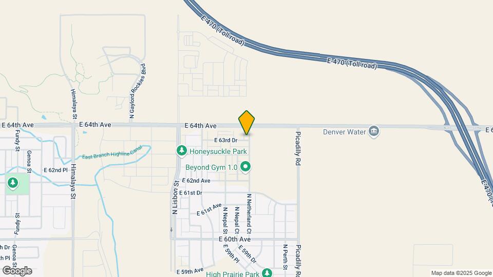 6355 N Netherland Ct Map and Location Details